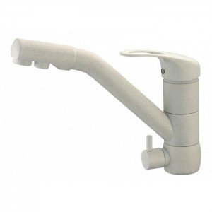 Смеситель ZorG  GraniT ZR 400  KF-12 (СЕРЫЙ БЕЖ)